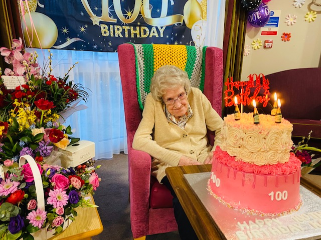 100-year-old Ipswich care home resident reveals the secret to a long life